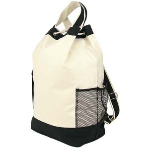 Bolsa de Viaje de Lona de Algodón Beige de Lujo Explorer, Bolsa de Fin de Semana Informal, Plegable, para Gimnasio, Uso en Exteriores, Forro de Poliéster, Bolsas de EE. UU. - Product Image 2