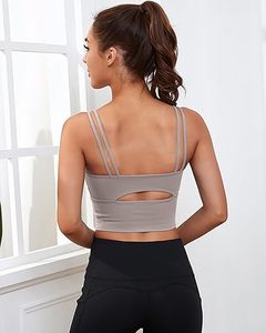 Sujetador Deportivo de Yoga sin Tirantes de Alta Calidad y Soporte Premium para Mujer, Color Personalizado, Características Antibacterianas y de Secado Rápido en la Parte Delantera - Product Image 2