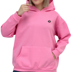 Sweat à capuche unisexe en polaire, options de couleurs unies, coupe décontractée, poche kangourou, style à capuche, fabrication de marque privée - Product Image 1