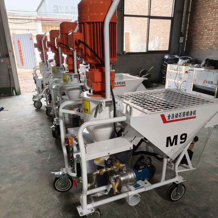 220v 380v Customized Wall Reinforcement Gypsum Spraying Machine ...