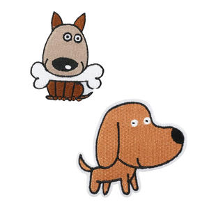 Vente directe en usine bas prix personnalisé visage d'ours patch de broderie meilleure qualité de qualité supérieure broderie fer sur patch de broderie - Product Image 2