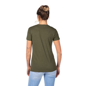 Último diseño 2025 transpirable secado rápido ecológico suelto verano mujeres 100% algodón camisetas estilo de calle - Product Image 4