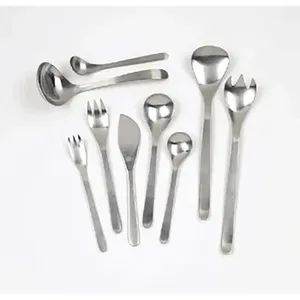 Designer Handle Flatware Set in Stainless Steel with <b>Mirror</b> Finished Perfect for Kitchenware Accessories <b>Tabletop</b> Handmade - Product Image 3