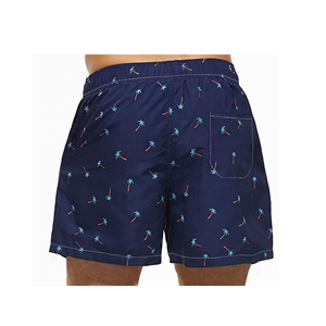 Shorts pour hommes en coton biologique, fabriqués en usine certifiée, décontractés - Product Image 2