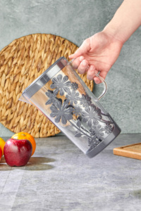 Thiết kế hiện đại 2500ml/84oz nhựa nước Jug <span class=keywords><strong>BPA</strong></span> miễn phí với nắp phục vụ đồ uống lạnh kinh doanh bình an toàn thả các tính năng - Product Image 4