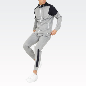 Costume de sport pour hommes pantalon de survêtement à capuche ensemble survêtement pour hommes sweat à capuche avec logo personnalisé à la mode avec logo personnalisé - Product Image 1