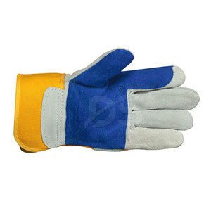 Guantes de Trabajo de Cuero de Primera Calidad, Resistentes al Calor, Ligeros, de Seguridad Industrial, Personalizables - Product Image 4