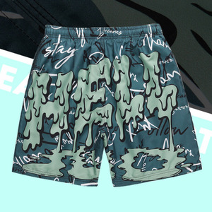 ฤดูร้อนแนวโน้มสบายๆกีฬาชายหาดกางเกงขาสั้นการพิมพ์แบบกําหนดเองโลโก้พิมพ์กางเกงขาสั้นสําหรับชายรุ่นที่-10 มีจําหน่ายในราคาถูก - Product Image 2