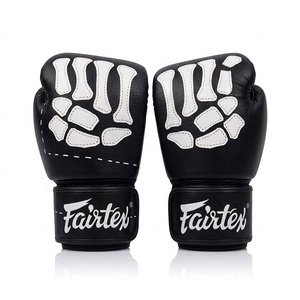 Gants d'entraînement de sparring Fairtex en cuir de vachette véritable de qualité supérieure, fabriqués sur mesure, pour jeunes et adultes, gants à doigts entiers - Product Image 5