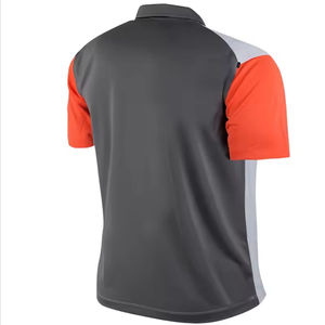 Polos de manga corta de algodón y poliéster personalizados para hombres, polos cortos de golf informales de negocios - Product Image 4