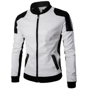 Chaquetas de Cuero para Motociclistas de Invierno, Cuello Alto, Tela de Lona, Transpirable, Antibacteriana, Color Personalizado, Ropa Urbana de Alta Calidad OEM - Product Image 1