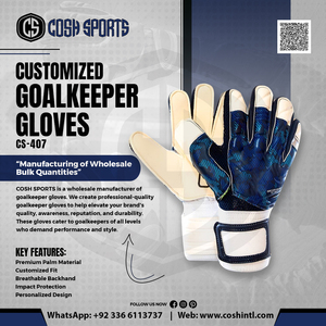 Gants de gardien de but en cuir violet ivoire à doigts coupés avec motif strié et maille respirante pour les matchs de football de haut niveau - Product Image 6