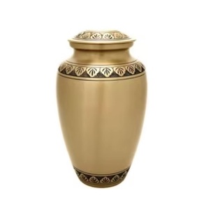 Top qualité meilleure vente urnes crémation cendres humaines stockage pour adulte grand aluminium haute crémation urnes métal mort cérémonie - Product Image 4