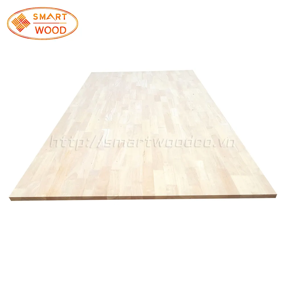 HIGH QUALITY AMAZING RUBBER WOOD FINGER JOINT BOARD WITH NATURAL COLOR CUSTOMIZATION SIZE