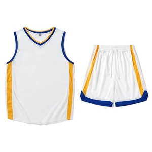 Uniforme Deportivo de Verano, Traje de Baloncesto, Chaleco de Color Sólido, Camiseta sin Mangas con Cuello en V, Pantalones Cortos, Conjunto de Dos Piezas, Ropa para Correr - Product Image 4