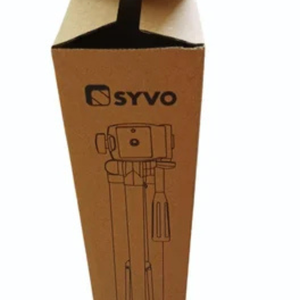 Embalaje de cartón corrugado ecológico portátil para soportes de trípode Exhibición de exposiciones impermeable hecha de materiales reciclados - Product Image 1