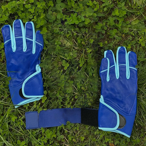 Guantes de Bateo de Béisbol Profesionales Premium Personalizados para Hombre y Mujer, Ligeros, Duraderos, de Cuero, con Cierre Ajustable para Softbol - Product Image 1