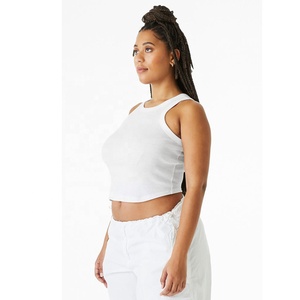 Bella Canvas 1019 FEMME MICRO RIB RACER TANK Top Racerback confortable coupe extensible le plus doux Airlume coton respirant Débardeur - Product Image 1