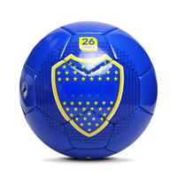 Balón de Fútbol Profesional de Alta Calidad, Cosido a Máquina, Suministro de Fábrica Personalizado, Balón de Fútbol Estrella, Tamaños 3, 4 y 5