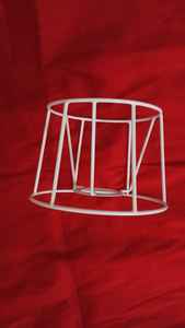 Personnalisable E27 Support Abat-Jour Cadre Éclairage Rack Intérieur Traditionnel Métal Fil Ampoule Cage Garde Pendentif Accessoires DIY - Product Image 3