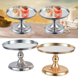 Présentoir à gâteaux en métal rose doré Décoration intérieure Présentoir à desserts Présentoir à gâteaux Prix compétitif - Product Image 5