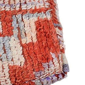 Housse de coussin carrée vintage Kantha bohème florale matelassée faite à la main 100 % coton en tissu shaggy pour canapé, lit, maison, mariage - Product Image 2