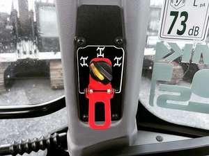 Hidromek HMK 102S ล้อแบคโฮเดอร์ตัก EPA CE อนุมัติ Eaton ไฮดรอลิกแกนสูบมอเตอร์ปั๊มเกียร์ PLC - Product Image 5