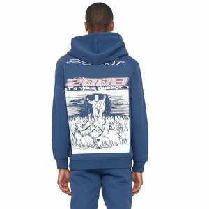 Ropa de calle Vintage de alta calidad para hombre, chándal con estampado de lavado ácido, Sudadera con capucha bordada, pantalones de chándal acampanados, conjunto para correr - Product Image 6