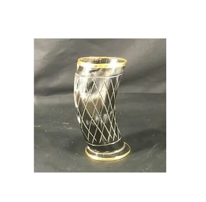 Top qualité Buffalo corne verre Viking boire corne tasse/bière vache corne tasse/verre avec bord en laiton à bas prix par RDM - Product Image 3