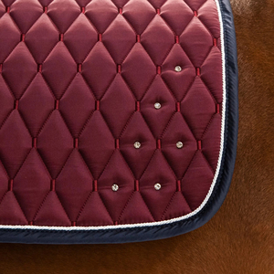 2026 Customized High Quality Leather Fleece Lining Soft <b>Equestrian</b> Saddle Pad For Dressage Jumping Horse Riding Accessories - Product Image 4