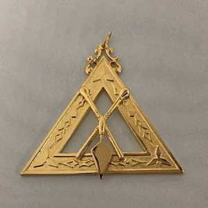 New Freemason Royal Arch Mason Secretary uniforms Collar Jewel - Product Image 3