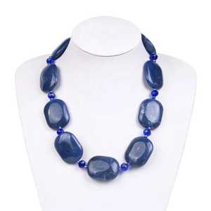 Collar de resina colorido hecho a mano de Venta caliente para mujeres y niñas joyería de moda clásica con cadenas de perlas directo de la India - Product Image 5