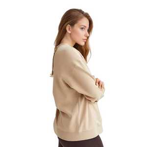 Sudadera de Manga Larga con Logotipo Personalizado, Sudadera Moderna para Mujer con Talla y Logotipo Personalizables - Product Image 4