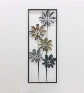 Art mural moderne en métal Design abstrait Durable et résistant à la rouille Parfait pour la décoration du salon, de la chambre et du bureau - Product Image 3