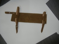 HUNTING Archery OEM Flècheiroir de hanche 100% en cuir de vache NOIR/BRUN entièrement personnalisé