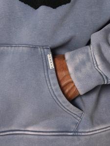 Sweats à capuche pour hommes lavage à l'acide couleur unie unie vierge grande taille poids lourd 2023 sweat à capuche pour hommes lavage à l'acide à capuche - Product Image 6