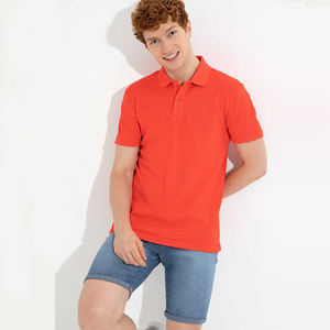 Polo de Golf para hombre de talla grande personalizado al por mayor, camiseta Polo de algodón 100% con bordado de logotipo profesional para hombre - Product Image 1