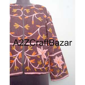 Chaqueta Cotrise Bordada al por Mayor de Primera Calidad, Chaqueta Étnica para Niñas, Otoño Invierno, Elegante, Tradicional, Transpirable y Ecológica - Product Image 2