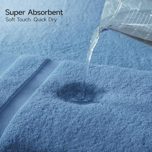Serviette de bain 100% coton à séchage rapide, haute qualité, pour la maison et l'hôtellerie, imprimée ou unie, fabriquée au Pakistan. - Product Image 5