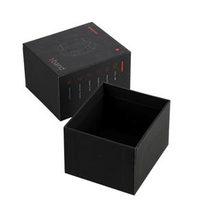 Caja de embalaje de electrónica rígida de materiales reciclados ecológicos Revestimiento UV en relieve de laminación mate corrugado sostenible resistente para - Product Image 1