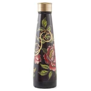 Handcrafted <b>copper</b> <b>water</b> <b>bottle</b> with colorful enamel floral designs and polished finish ideal for eco friendly <b>water</b> storage - Product Image 5