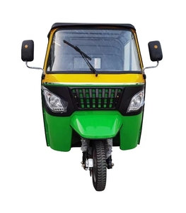 Tricycle électrique pour passagers 48V 501-800W, carrosserie ouverte, 3 places, acier noir, freins à disque avant, 80 km/h, autonomie 70-90 km, charge utile 200-300 kg - Product Image 4