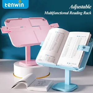 Tenwin 7502 Verticale Lifting Verstelbare Multifunctionele Studie Lezen Rack Voor Kinderen Goede Leesgewoonten Koran Stand Boek Houders