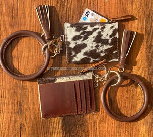Genuine Leather Coin Purse Unisex Zipper <b>Pouch</b> Change Purse Key Pocket <b>Men</b> Women Card Holders Multifunctional Short Wallet - Product Image 4