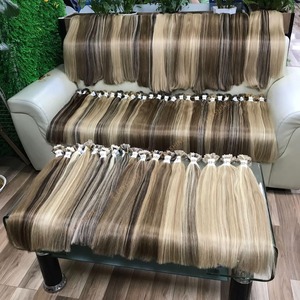 Cinta de cabello humano ruso, doble estiramiento, extensión de cabello Natural Remy, europeo - Product Image 1