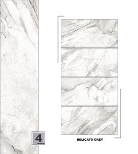 กระเบื้องปูพื้นพอร์ซเลนขนาด600x1200มม. กระเบื้องพอร์ซเลนมันวาวสำหรับปูพื้นกระเบื้องสีขาวสำหรับ60x120ผนังภายใน - Product Image 1