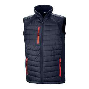 Gilet matelassé isolé personnalisé pour hommes, vêtements d'extérieur d'hiver décontractés respirants, conception résistante à l'eau à la mode - Product Image 1