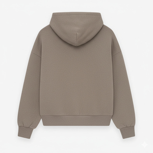 Sweat à capuche surdimensionné d'hiver personnalisé très vendu, streetwear, polaire vierge de haute qualité, pull pour homme avec broderie 3D - Product Image 2