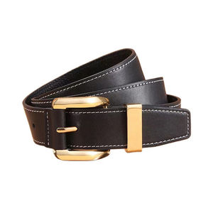 Professional Manufacture Men's Genuine Leather Casual Wear <b>Belt</b> with Steel for Buckle Fully Customizable - Product Image 4
