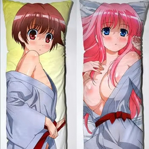 Kunden spezifische <span class=keywords><strong>Anime</strong></span> Kissen bezug Körper Kissen Cartoon Muster Gedruckte Design Kissen Otaku - Product Image 2